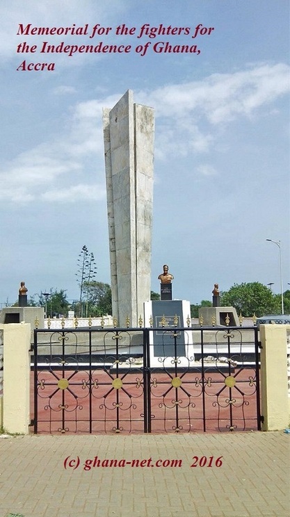 Memorial,  fighters,  Independence, Ghana, Accra