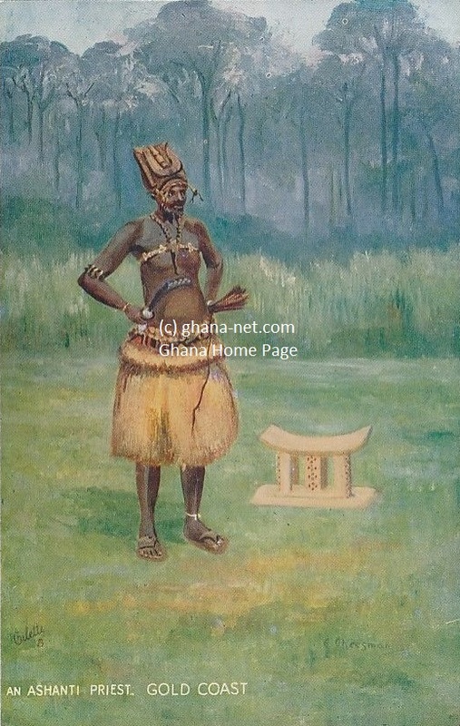 Okomfo Anokye,17th century, Akan, Ɔkͻmfoͻ Anͻkye, Ashanti priest, Gold Coast, Ghana, West Africa