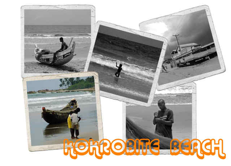 KOKROBITE , KOKROBITE  Beach, Fisher, Ghana, Fishing, Sun Dawn