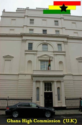 Diplomatic Missions of Ghana - Abroad, London Embassy, High Commission, Ghana