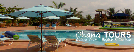 beaches of Ghana, swimming pool, Elmina beach