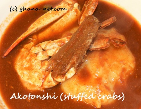 Akotonshi, stuffed crabs, Ghana, Food, Soup, African Food,GROUNDNUT, STEW
