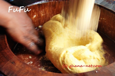 Ghana Food, What food in Ghana, Hot Pepper, FuFu, How to prepare FuFu