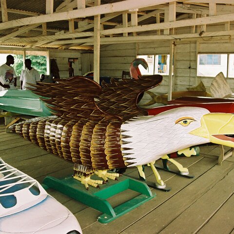 Fantasy Coffins, Paintings, Art sculptures (c) Remo Kurka 