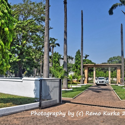 Erased Graves at Osu Military Cemetery - Photo by Remo Kurka